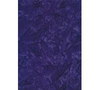 1/2 Metre | SSB-100 Very Deep Purple 100% Cotton Handmade Java Batik Fabric Marble Effect Smoke Batik Patchwork Quilting Dressmaking 112cm / 44"