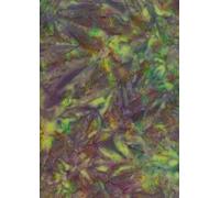 1/2 Metre | SSB-24 Brown100% Cotton Handmade Java Batik Fabric Marble Effect Smoke Batik Patchwork Quilting Dressmaking 112cm / 44"