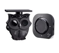 1/2 Mile Long Range Solar Wireless Driveway Alarm System IP65 Weatherproof Outdoor Motion Detectors&Sensor 120dB Siren Sound Light Security Alert System Monitor&Protect Outdoor/Indoor Property(1R1S)