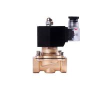 1/2" Normally Closed Brass Solenoid Valve 2T Series Liquefied Petroleum Gas Natural DN15 Switch Water Valves 220V 24V 12V(NPT-380VAC)