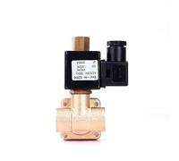 1/2" Normally Open High Pressure Brass Solenoid Valve 1.6Mpa Pilot Type Electric Water Valves 220V 110V 24V 12V(BSP-24VDC)