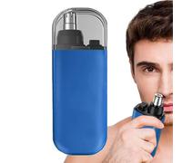 1/2 Nose Trimmer - Rechargeable Trimmer, Ear Grooming Clippers | 2 in 1 Eyebrow Groomer with Guard, Long-Lasting Ear Grooming Clippers, Hair Clipper for Cleansing,Black, Blue, Abs, Stainless Steel