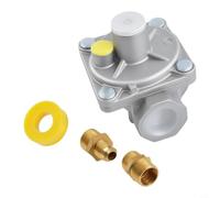 1/2 NPT Pressure Reducing Valve Kit for and Liquefied Gas Interchange | 1/2 NPT Gas Pressure Regulator for Natural Gas to Liquefied Propane Swap, for durable Aluminum Conversion Valve Kit