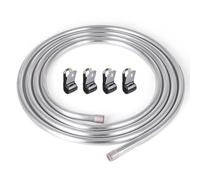 1/2" OD Aluminum Hard Fuel Line 10 Feet Hardline Tube Thickness is 0.039"