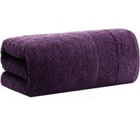 1-2 Pack Extra Large Luxury Jumbo Bath Sheets (100 x 200 cm -700 GSM) Pure Egyptian Cotton Super Soft Big Bath Sheet XL Towels (1, Plum)