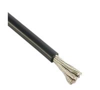 1/2 Pcs 1/3/5/10/20/30/50m 4AWG Heat Resistant Silicone Wires Electrical Cable Red Black Soft Wire For Car Automotive Battery Solar Panel RV(Black,5m 4AWG)