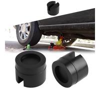 1/2 Pcs Floor Jack Pad - Pinch Weld Protector, Rubber Frame Rail Pads | Floor Jack Pad Adapter, Vehicle Frame Protection Pad for Keeping Pinch Weld Metal Paint, 1.50x1.97inch