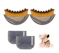 1/2 PCS Lymphatic Contour Face Brush for Sculpting - Anti-Puffiness, Detox & Lift, Improves Skin Glow & Absorption (2 Pcs Contour Face Brush)