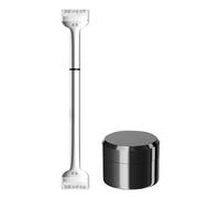 [1/2 pieces] Lower Lash Stamp, Bottom Lashes Eyeliner Sharpener, Brown Lashes Eyelash Stamp, Black Eyelash Tint Stamps Waterproof, Under Eye Makeup Applicators Tool For Women And Girls