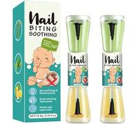 1/2 Pieces Nail Biting Prevention - Anti Nail Biting Polish - Stop Biting Nails, 10ml Bitter Water, Easy Application For Healthy Nails, Tasting Varnish To Break The Habit Safely & Effectively