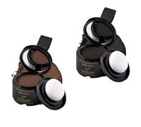 [1/2 Pieces] Root touch ups Hair Color Powder, Hair liner Filler For Women, Hair Powder For Gray Hair Coverage, Root Up Powder, Enhance Hairline Powder Powder For Women Men