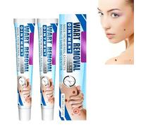 1/2 Pieces Wart Removal Cream, Against Warts Cream, Wart and Day Remover, Skin Tag Removal, Safe and Gentle, for Arms, Waists, Feets, Legs, All Skin Types (2 Pieces)