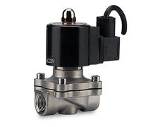 1/2 Quot; 1 Quot; 2 Quot; DN15-65 Stainless Steel Underwater Normally Closed Water Air Solenoid Valve AC220V DC12V 1Pcs(NPT-110V,DN15)