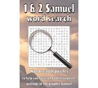 1 & 2 Samuel Word Search: Word search puzzles, with easy to read print, based on the writings of the prophet Samuel in the Old Testament | 6x9 inches, ... and free time (Bible Word Search Books)