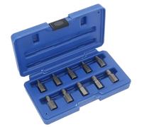 1/2" Screw Stud Extractor Remover Set Reverse Thread Easy Out 3-11mm 10pc AT077