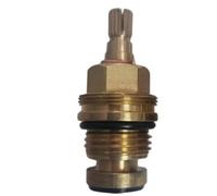 1/2" Screwdown Tap Gland 18 Teeth 7.6mm Spline - 50cm Height - for Armitage Shanks, Tantofex, Ideal Standard - Full Turn with Rubber Washer (Single)