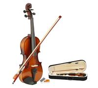 1/2 size linden wood acoustic violin is suitable for beginners includes a bow and case Violin Starter Kit