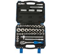 1/2" SQ.DR MET/IMP SOCKET SET (41PC); 82136 (DRAPER TOOLS) Qty X 1