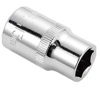 1/2" Square Drive Socket, 6 Point Hex Socket, Chrome Vanadium Steel Wrench Accessory, 38mm Length, 8mm/17mm/19mm/30mm32mm Deep(13mm)