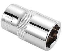 1/2" Square Drive Socket, 6 Point Hex Socket, Chrome Vanadium Steel Wrench Accessory, 38mm Length, 8mm/17mm/19mm/30mm32mm Deep(17mm)
