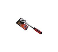 Amtech 1/2" Telescopic Heavy-Duty Ratchet Handle, Chrome Vanadium Steel with 72-Tooth Gear & Quick Release, Extends to 440 mm for High-Torque Automotive & Workshop Use