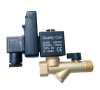 1/2" Timer Auto Water Valve Electronic Drain Solenoid Valve for Air Compressor Condensate Drain Valve(24VDC_Opt-B)