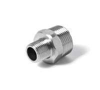 1/2" to 1/4" BSP Male Thread Reducer 304 Stainless Steel Pipe Fittings Connector Adapter Reducer