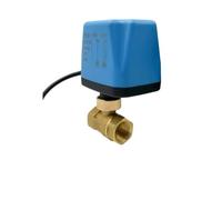 1/2'' to 2'' Two Way Normally Open Brass Motorized Ball Valve Two Wire(1",12V_CR04)