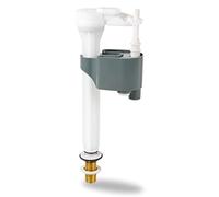 1/2" Toilet Fill Valve WRAS Approved Cistern Fill Valve Adjustable Toilet Inlet Valve Bottom Entry Brass Thread 5 Year Guarantee