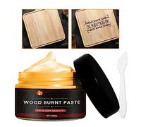 1/2 Wood Burning Gel - 4OZ/120g Wood Burning Paste Multifunctional Heat Sensitive Pyrography Wood Burning Marker| Drawing and Crafts Suitable for Artists and Beginners