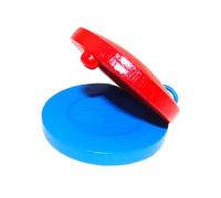 1/2 Wooden Castanet - Hand Finger Castanets, Flamenco Hand Clappers | Child Friendly Orff Music Instrument Children, Portable Kindergarten Percussion Instruments for Stage Show, Learning