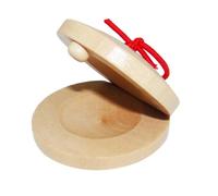 1/2 Wooden Castanets - Hand Finger Castanets, Flamenco Tap | Orff Musical Instrument Suitable for, Portable Percussion Instruments for Kindergarten for Show