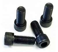 1/2" x 1 1/4" UNC 13 Tpi Socket Cap Black High Tensile bolts pack of 4. Ideal for CNC Machinist T Slot Fixture Bolts