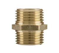 1/2" x 1/2" inch Union Pipe Connection Pipe Nipple Wire Carpenter Brass Fitting BSP Male