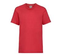(1-2 Years, Red) Fruit Of The Loom Childrens/Kids Value T-Shirt
