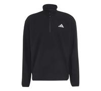adidas Men's Adi365 Running Essentials Winterized Fleece Half-Zip Sweatshirt, black, M
