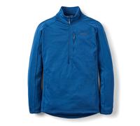 Rab Men's Covex Pull-On - Warm Midweight Fleece Coat for Hiking, Climbing, & Skiing - Tempest Blue - XX-Large