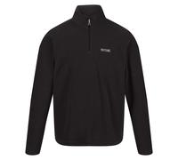Regatta Mens Thompson Fleece Anti-Pill Midlayer Top Black