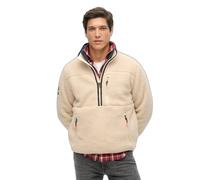Superdry Outdoor Half Zip Sweatshirt Beige 2XL Men