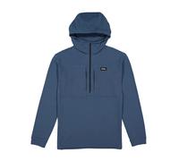 1/2 zip hooded fleece Mons Royale Offgrid Bleu M