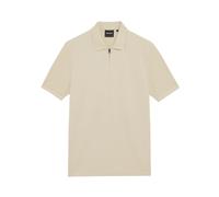 Lyle And Scott Vintage Mens Ottoman Half Zip Polo Shirt Grey Taupe XXL