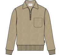 1/2 zip sweatshirt Gant Ponte Di Roma Marron M