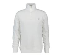 1/2 Zip Sweatshirt Gant Regular Shield Blanc M