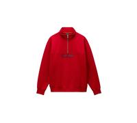 1/2 zip sweatshirt Napapijri Box Rouge 2XL