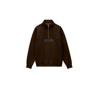 1/2 zip sweatshirt Napapijri Box Marron M
