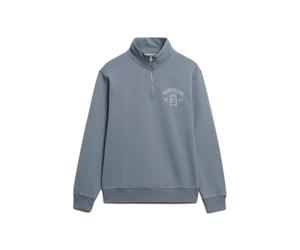 1/2 zip sweatshirt Superdry Athletic Essentials Bleu S