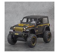 1:20 For Jeep Wrangler-Rubicon Big Wheel Closed Canopy Alloy Off-road Vehicle Model Toys Collection Gift Crafts Mini Replica Toys(5)