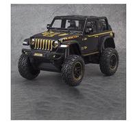 1:20 For Jeep Wrangler-Rubicon Big Wheel Closed Canopy Alloy Off-road Vehicle Model Toys Collection Gift Crafts Mini Replica Toys(2)