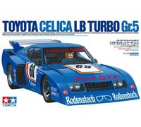 TAMIYA 20072 1:20 Toyota Celica LB Turbo Size 5 Model Building Kit Plastic Craft Hobby Gluing Plastic Kit Unpainted Blue