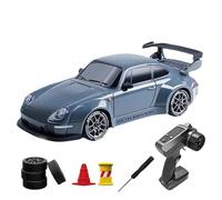 1:20 RC Drift Car - High-Speed 4WD Remote Control Racing Vehicle, Rechargeable Drift Master | Includes 4 Tires, 4 Straight Tires, Night Lighting Effects, Fun Sport On-Road Car Toy for Kids Adult